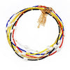 Boho Women Seeds Beaded Choker Imitation Pearl String Beads Necklace Sweet Charming Femme Party Casual Vacation Jewelry