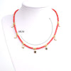 Bojiu Stars Pendant Necklace For Women Seed Bead Exquisite Necklace Festival Gifts Young Jewelry For Christmas NKS116