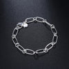Bracelet For Women Chain 925 Stamp Silver Color Wedding Gift Party  Jewelry 2022 Jewelry Christmas Gifts GaaBou