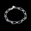 Bracelet For Women Chain 925 Stamp Silver Color Wedding Gift Party  Jewelry 2022 Jewelry Christmas Gifts GaaBou