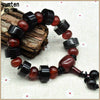 Bracelets Men Women Agate Stone Natural Bead Bracelet Women Unisex Crystal Fine Jewelry Bracelets Beads Jewelry Bag Charm Bangle