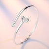 Branch Leaf Women Cuff Bracelet Ladies Silver Bangle  Designer Jewelry Accessories Christmas  Items GaaBou