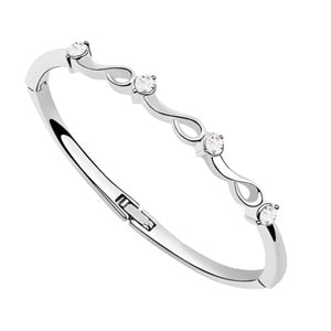 Brand Bracelet Pulseras For Women Feminina Made with Austria Elements crystal Bangles Best Friends Bijoux Fine Jewelry