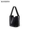 Brand Bucket Bag Daughter-in-law Chain Decoration Wide Shoulder Bag Shoulder Bag Messenger Bag Handbags