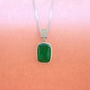 Brand New Fine Jewelry Genuine sterling silver jewelry 925 Sterling Silver Jade Pendant Necklaces for Women Jewelry Gifts