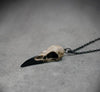 Brand 3D Crow Skull Men's Skull Necklace Pendant Magpie Gothic Halloween Gift Bird Skull Necklace Punk Hip Hop Jewelry