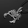 Brand 3D Crow Skull Men's Skull Necklace Pendant Magpie Gothic Halloween Gift Bird Skull Necklace Punk Hip Hop Jewelry