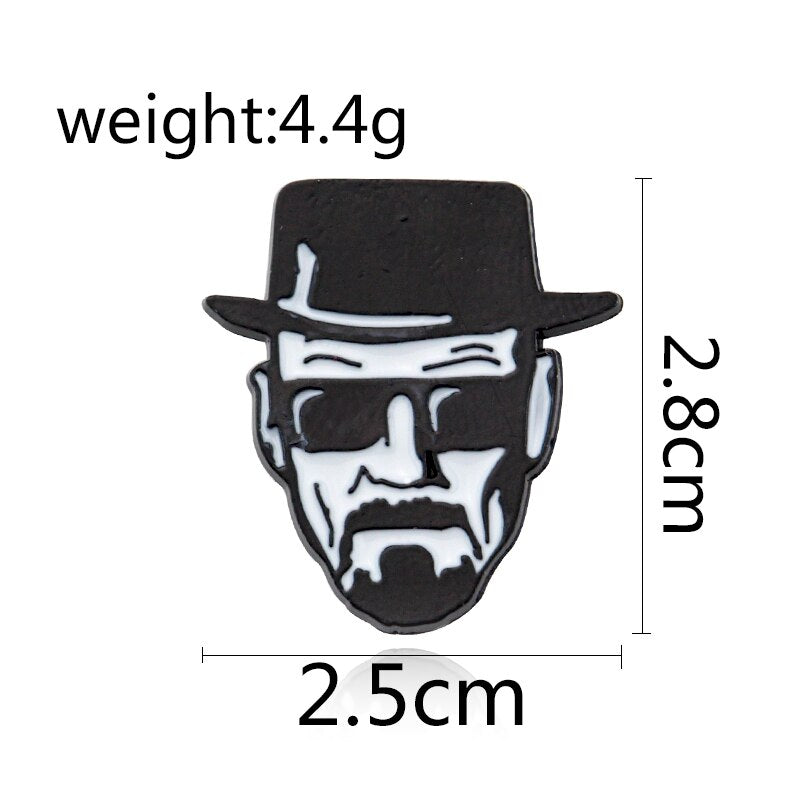 Breaking Bad Movie El Camino: A Breaking Bad Cosplay Blue Vintage Salt Shaker Necklace Pendant Keychain