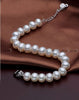 Bridal Jewelry Lover Real Natural Pearl Bracelet Multi White Women de perle Pearls Beaded Charm Bracelets