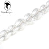 Bright Silver Exaggeration Acrylic Necklace Twist Strand Neck Short Chains Women Ethnic Jewelry DIY Collares Chokers N15829