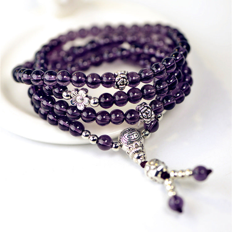 Buddha 108 Beads 6mm Natural Bracelet Brazil Prayer Beads Multi-layer Rosary Mala Bracelet