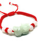 Burmese Natural Jade Braided Rope Amulet Bracelet Fashion Temperament Jewelry Gems Accessories Gifts Wholesale