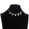 Butterfly Necklace For Women jewellery butterfly  choker Shiny Crystal Clavicle Chain Bling Bling Jewelry