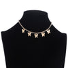 Butterfly Necklace For Women jewellery butterfly  choker Shiny Crystal Clavicle Chain Bling Bling Jewelry