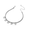 Butterfly Necklace For Women jewellery butterfly  choker Shiny Crystal Clavicle Chain Bling Bling Jewelry