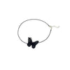 Butterfly necklace  black collar short neck elegant ornament  neck band Necklace for women clavicle jewelry