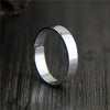 C&R Pure S999 Silver Rings for Women men Simple Polishing Surface personalized opening ring couple rings Fine Jewelry Size 6-8