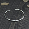 C&R Real 999 Sterling Silver bangle bracelet openings bracelets ladies models retro Thai Silver bangles Fine Jewelry