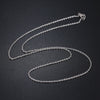 CACANA Stainless Steel Chain Necklaces For Man Women Gold Silver Color For Pendant Fine Donot Fade Jewelry N1918