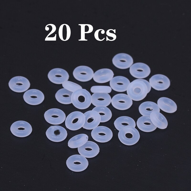 CHIELOY Elastic Ring Silica Gel Clips Charms Fit Original Brand Bracelet Bangle for Women Rubber Safety Stopper Bead DIY Jewelry