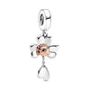 CHIELOYS 2Pcs Special Offer Family Happy Charm Pendant Beads Fit Original DIY Bracelets Necklaces For Women Men Jewelry Making