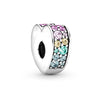 CHIELOYS 2Pcs/lot Rainbow Of Love Charm Pendant Bead Fits Brand Bracelet &amp; Necklace For Women Jewelry Diy Making Gifts
