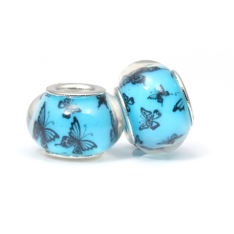 CHIELOYS 2Pcs/lot Rainbow Of Love Charm Pendant Bead Fits Brand Bracelet &amp; Necklace For Women Jewelry Diy Making Gifts