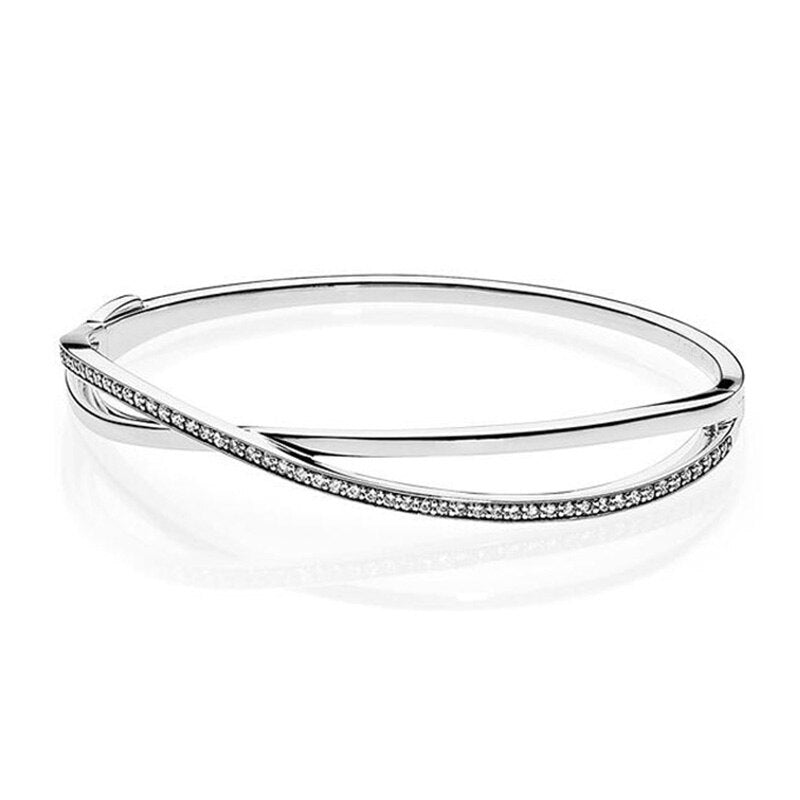 CHIELOYS 7 Color Enamel Charms Bracelets Bracelets Fit Original Bracelet For Women Couple Silver Color Christmas Jewelry Gift