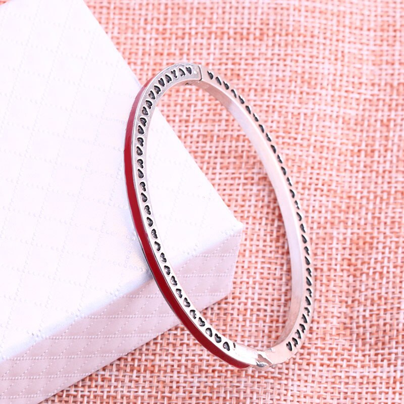 CHIELOYS 7 Color Enamel Charms Bracelets Bracelets Fit Original Bracelet For Women Couple Silver Color Christmas Jewelry Gift