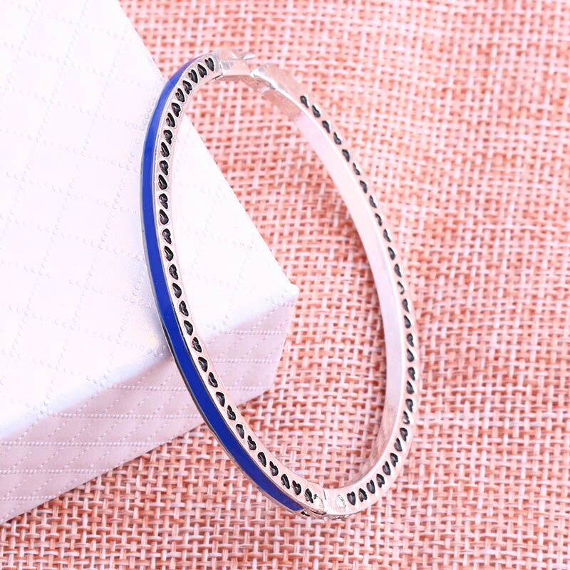 CHIELOYS 7 Color Enamel Charms Bracelets Bracelets Fit Original Bracelet For Women Couple Silver Color Christmas Jewelry Gift