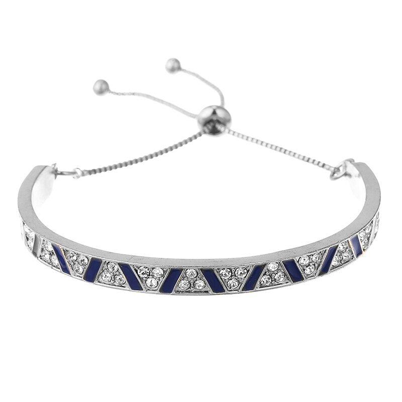 CHIELOYS 7 Color Enamel Charms Bracelets Bracelets Fit Original Bracelet For Women Couple Silver Color Christmas Jewelry Gift