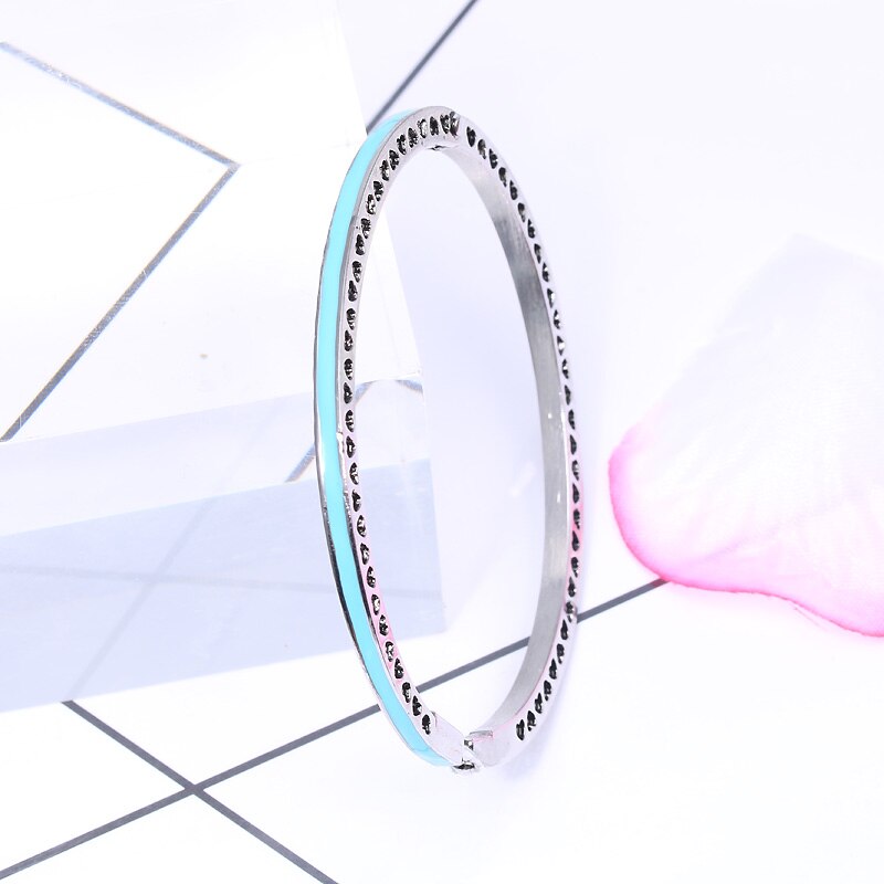 CHIELOYS Original European Bracelet 7 Colors Shine Brand Bracelets &amp; Bangles Simple Fresh Jewelry Gift Women Pulseras