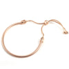 CHIELOYS TOP Selling Silver Plated Classic Round Snake Chain Bracelet Charm Beads Link Chain Bracelets For Women Jewelry