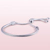 CHIELOYS TOP Selling Silver Plated Classic Round Snake Chain Bracelet Charm Beads Link Chain Bracelets For Women Jewelry