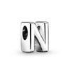 CHILOYS 2Pcs/lot 26 English Letters Charm Beads Fit Original Brand Bracelets Necklaces For Women Jewelry Accessories Gift