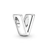 CHILOYS 2Pcs/lot 26 English Letters Charm Beads Fit Original Brand Bracelets Necklaces For Women Jewelry Accessories Gift