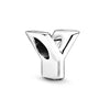 CHILOYS 2Pcs/lot 26 English Letters Charm Beads Fit Original Brand Bracelets Necklaces For Women Jewelry Accessories Gift