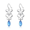 Brand Fine Jewelry Women Earrings Made With Austria Crystal Drop Earring Butterfly Dangle Earrings For Women CWE106