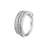 925 Sterling Silver Flipping Hearts Ring For Women Original Jewelry DIY Making Fashion Anniversary Gift