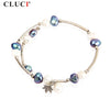 2020 New Pearl Bracelet For Women Jewelry silver plated Fine 6-7mm Jewelry Bracelets