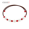 3pcs/pack for women ladies gift vintage shell pearl beads necklaces black/brown rope chain jewelry women Torques neckalces