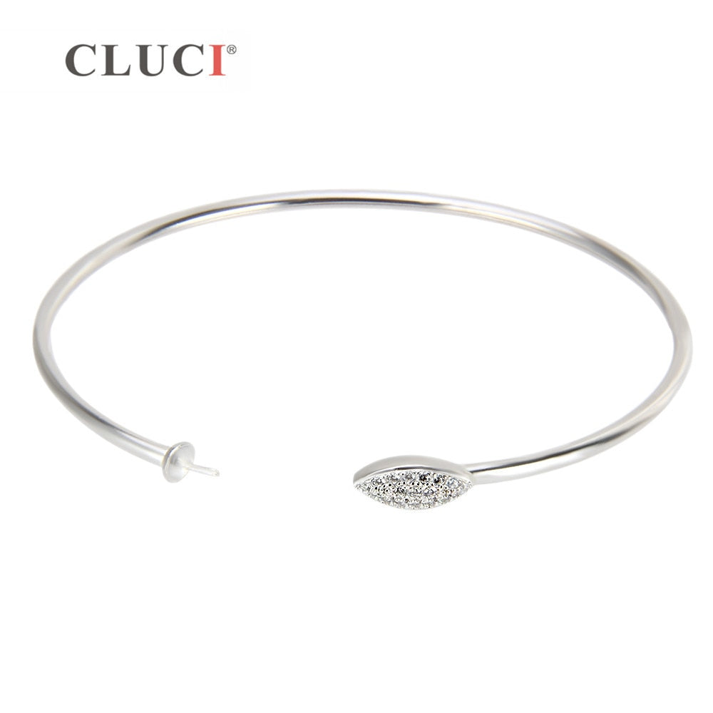 Fine Plant Jewelry Adjustable 925 sterling silver Leaf bracelet accessary Bijoux Fine Dainty bracelet for office lady