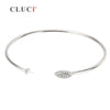 Fine Plant Jewelry Adjustable 925 sterling silver Leaf bracelet accessary Bijoux Fine Dainty bracelet for office lady