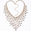 CORUIXI Prom Necklace, Wedding Accessories, Luxurious Rhinestone Jewelry For Women, The Shining Star-Like Heroine H94117