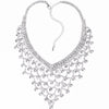 CORUIXI Prom Necklace, Wedding Accessories, Luxurious Rhinestone Jewelry For Women, The Shining Star-Like Heroine H94117