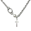 COSYOO Pearl Cross Necklace Female Niche Design European And American Street Clavicle Chain
