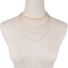 COWBREAD Layered Necklace  All-match Simple Necklace Temperament Wild Clavicle Chain Neck Jewelry