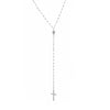 COWBREAD Retro Women Necklace Cross Exaggerated Necklace Wild Clavicle Chain Neck Fashionable Jewelry