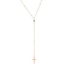 COWBREAD Retro Women Necklace Cross Exaggerated Necklace Wild Clavicle Chain Neck Fashionable Jewelry