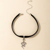 COWBREAD Sexy Snake Necklace for Women Animal Choker Adjustable Bouncy Necklace Women's Neck Chain Pendant Jewelry